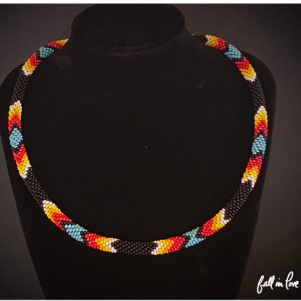 NEW Unisex Indian SW Black Necklace Bead Bracelet